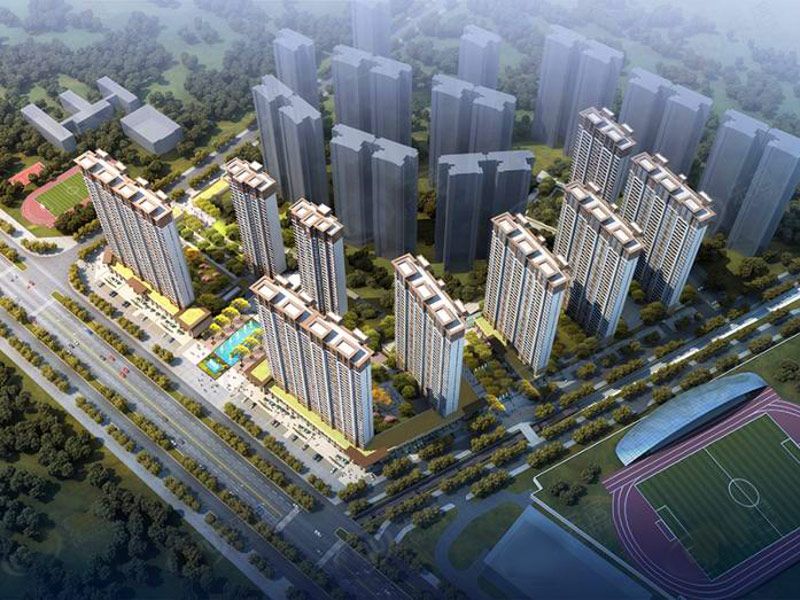 临湘市剑桥郡实景图