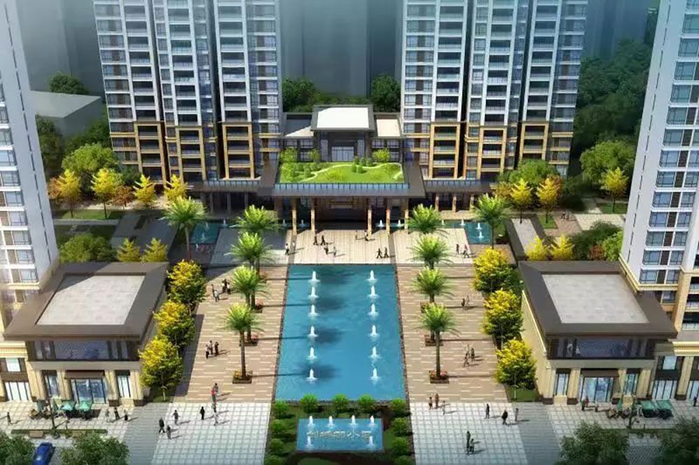 临湘市剑桥郡配套图