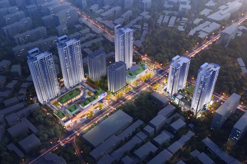 临湘市恒耘里中央首府实景图