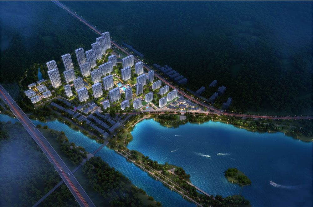 临湘市桂语江南配套图