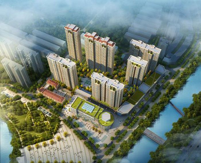 临湘市白云湖公馆实景图