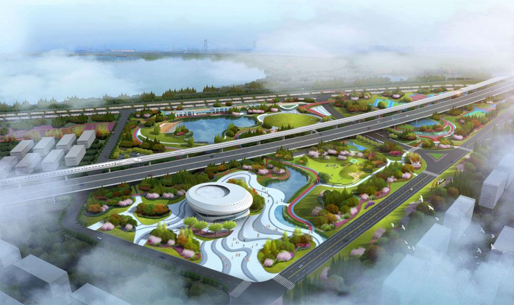 君山区运动尚城实景图