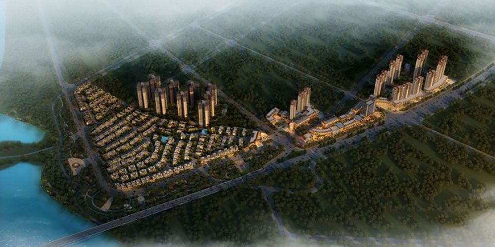 君山区合众领岛实景图