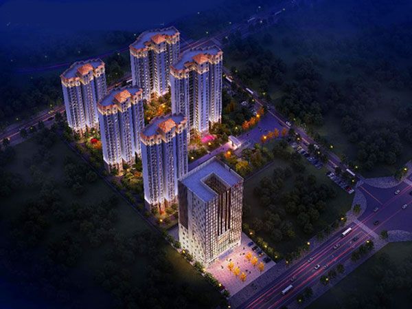 华容县健康新城效果图