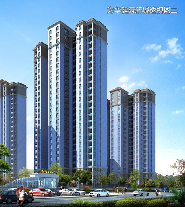 华容县健康新城配套图