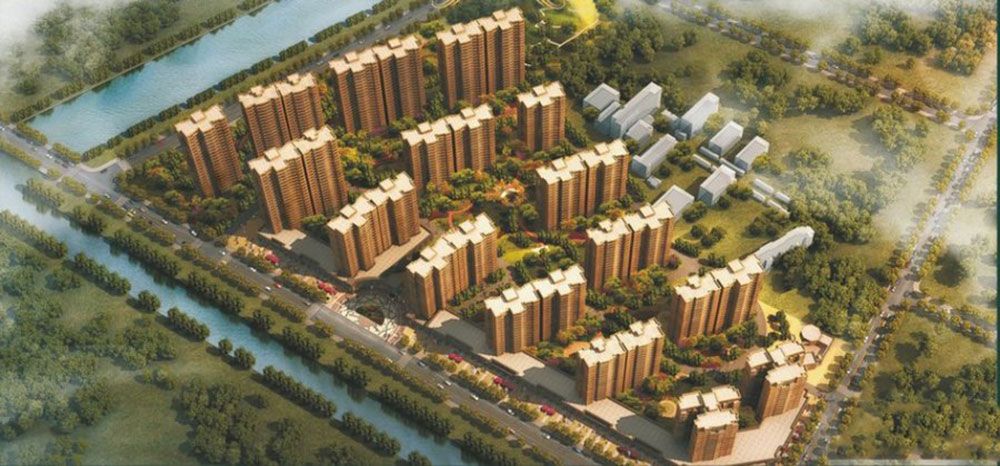 华容县山水蓉园效果图