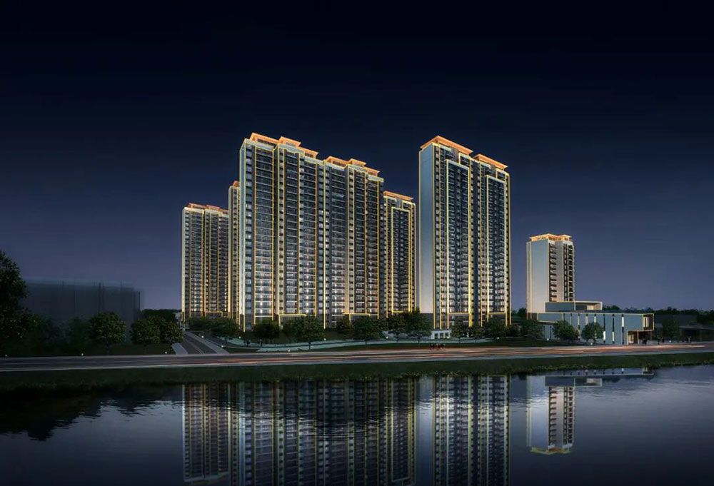 华容县江语城实景图