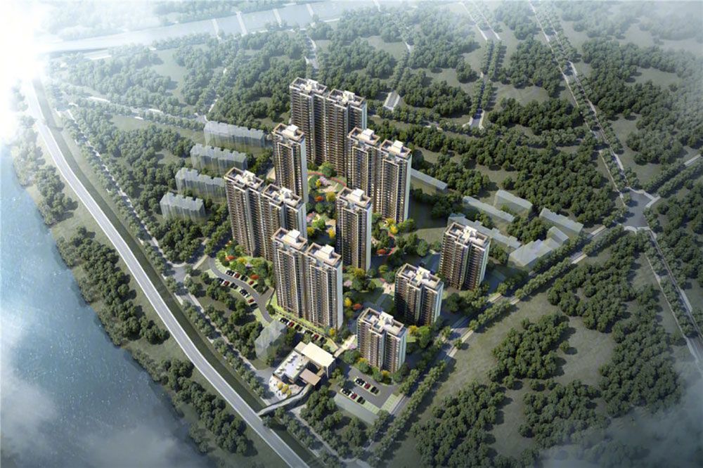 华容县江语城效果图