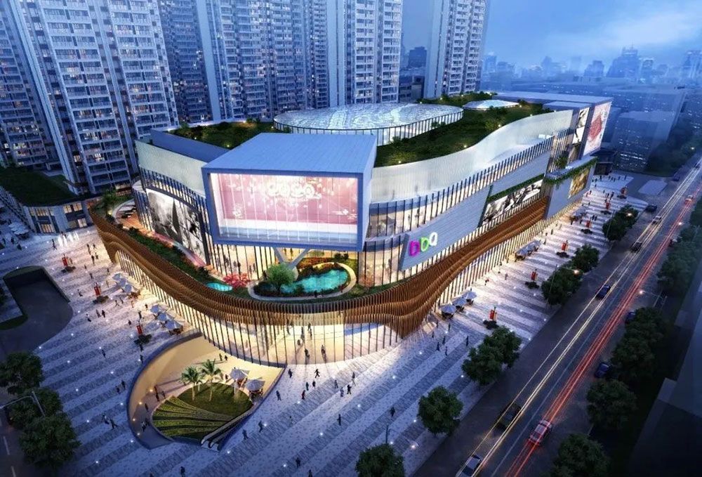 华容县步步高新天地效果图