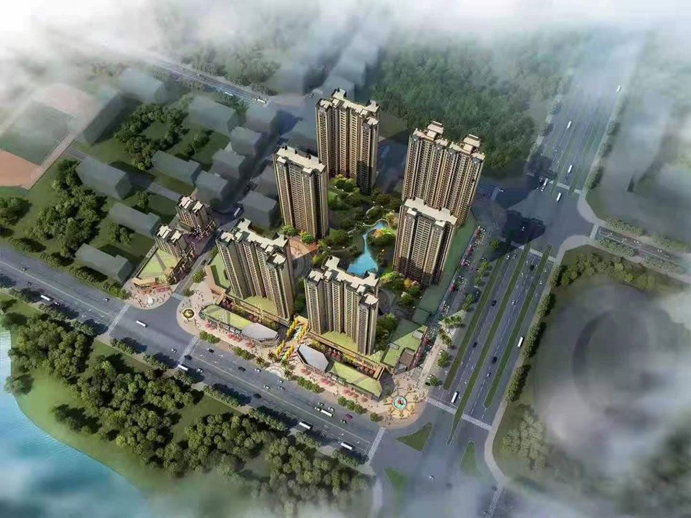 华容县碧湖公馆实景图