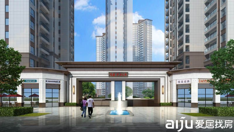 澧县金源中央公园实景图