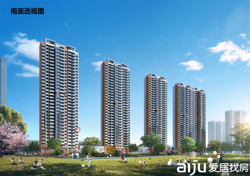 高新区新世界梓山湖效果图