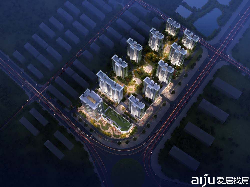 沅江市辉达广场效果图