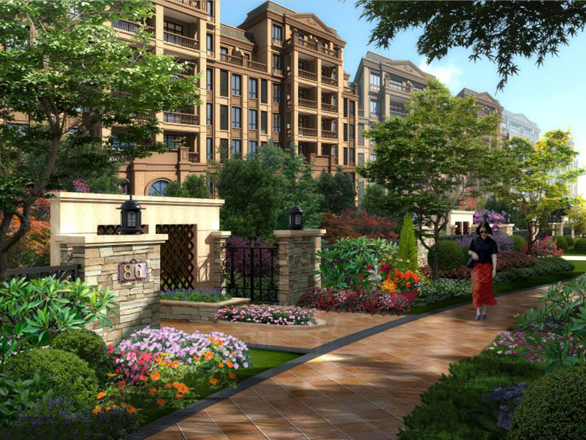 雁峰区金河湾尚品效果图