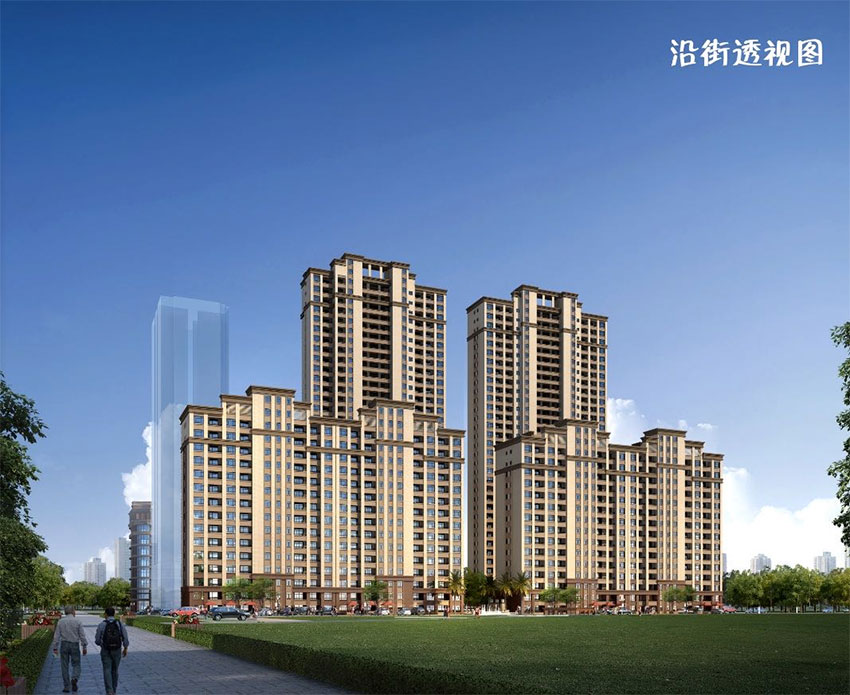 雁峰区雁城首玺效果图