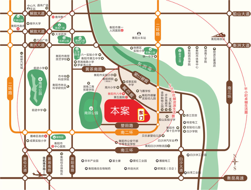 雁峰区天嘉天樾区位图