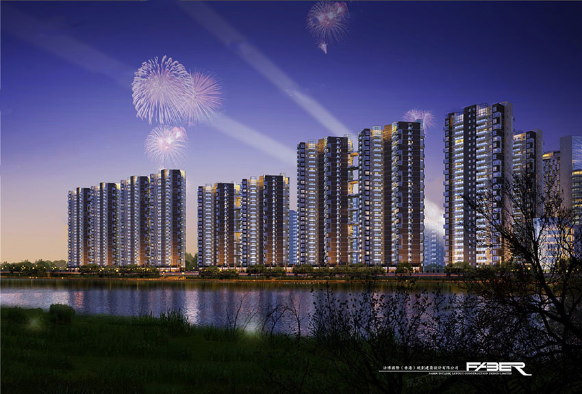 雁峰区同安福龙湾效果图