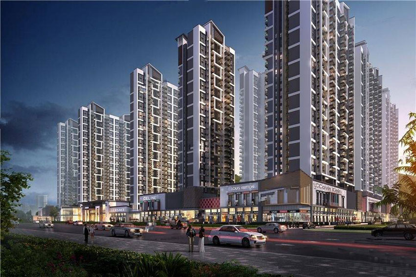 雁峰区金钟定王台效果图