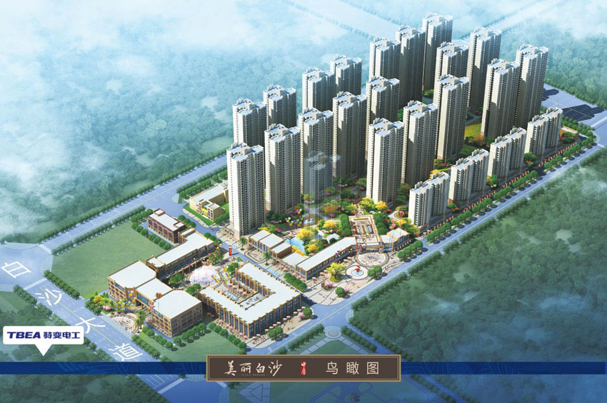 雁峰区中房美丽白沙效果图