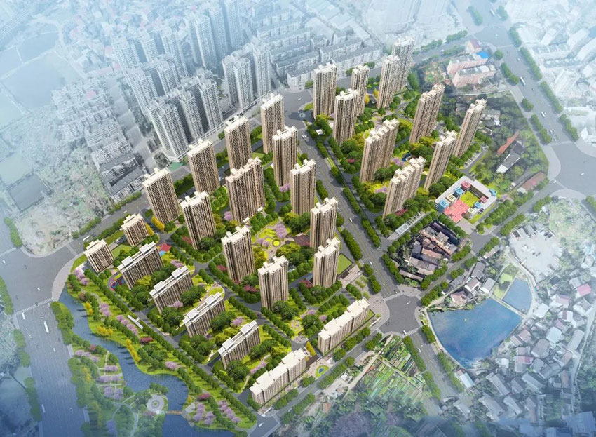 雁峰区建滔裕花园实景图