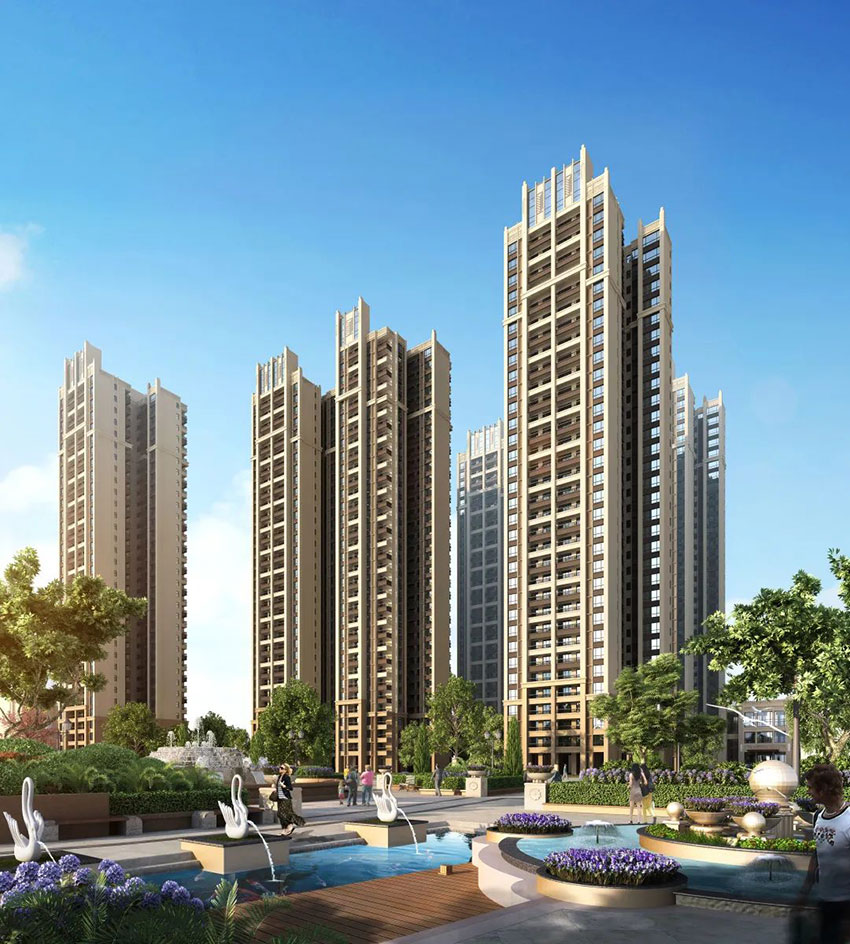 珠晖区金湘国际城实景图