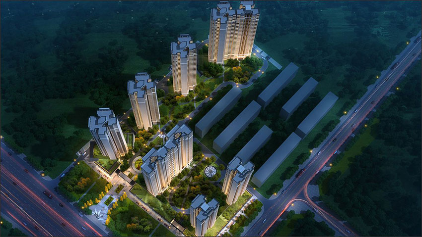 珠晖区金钟武广新城实景图