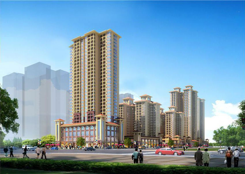 珠晖区东方国际实景图