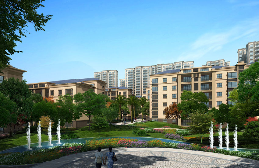 珠晖区金星湘江雅院实景图