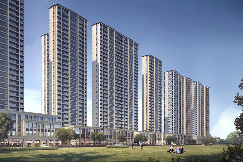 珠晖区佳源酃湖都市效果图