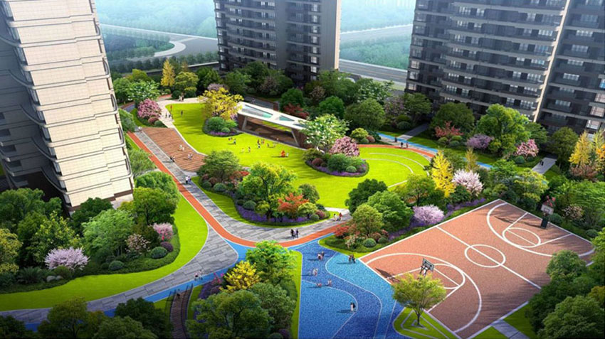 石鼓区大汉鸿雁云府效果图