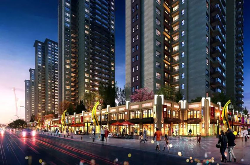 石鼓区北建理想城效果图