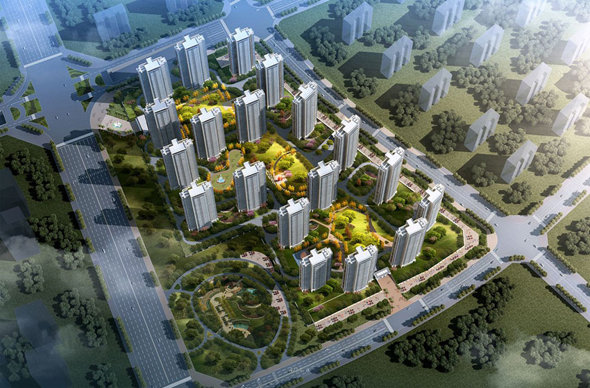 石鼓区万江北宸之光实景图