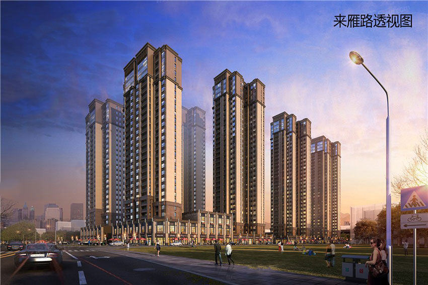 石鼓区鸿豪春风十里效果图