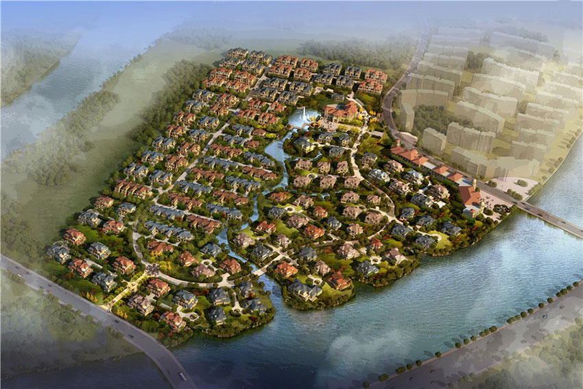 石鼓区耀江天鹅堡实景图