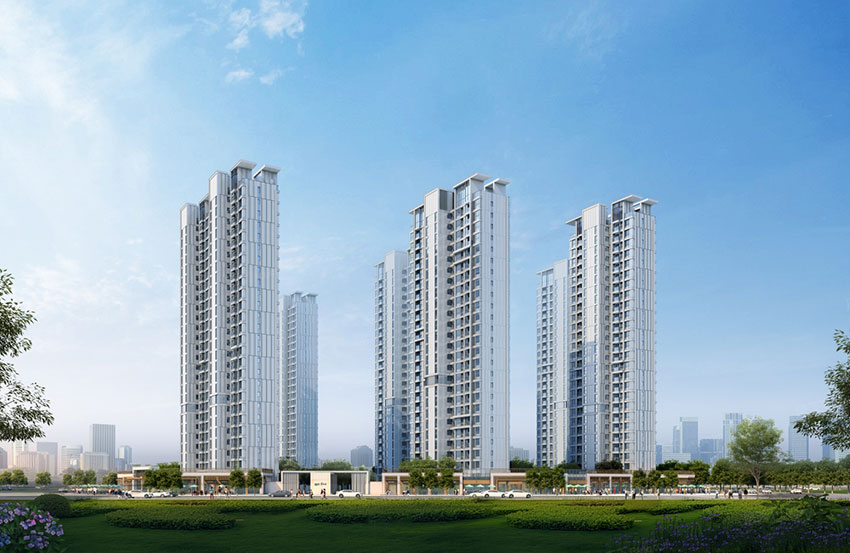 石鼓区华侨城欢乐里效果图