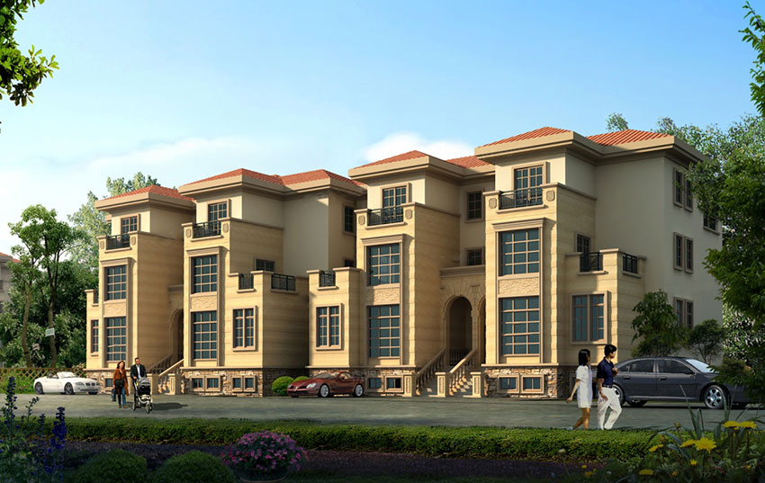 石鼓区雁栖湖玫瑰园效果图