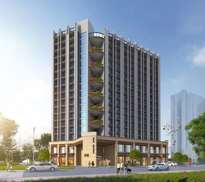 石鼓区北街国际公馆效果图