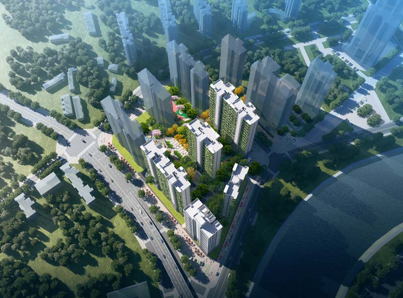 桃江县翰林苑实景图