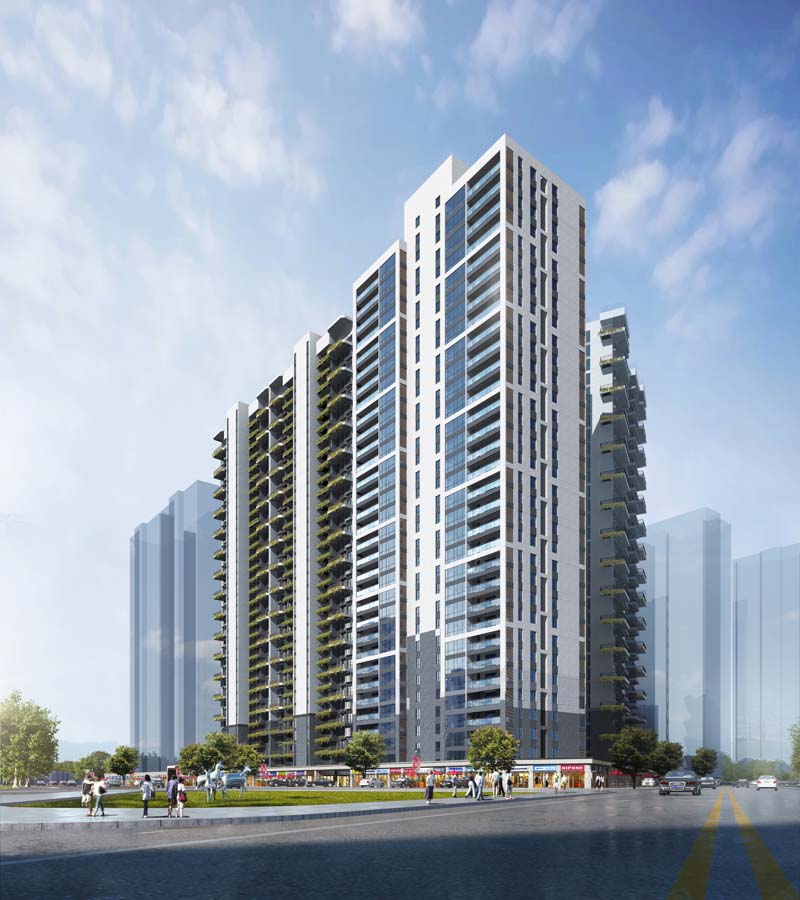 桃江县翰林苑效果图