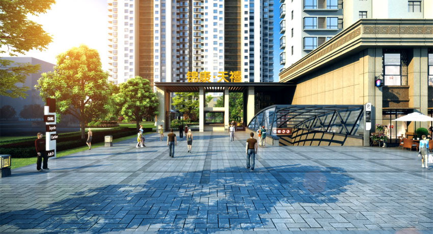 临湘市锦康天禧样板间