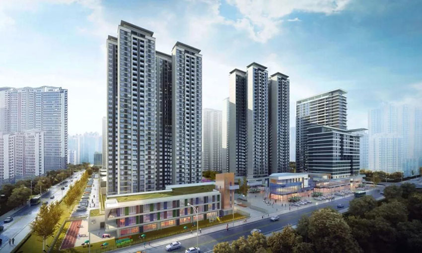 蒸湘区金科檀樾区位图