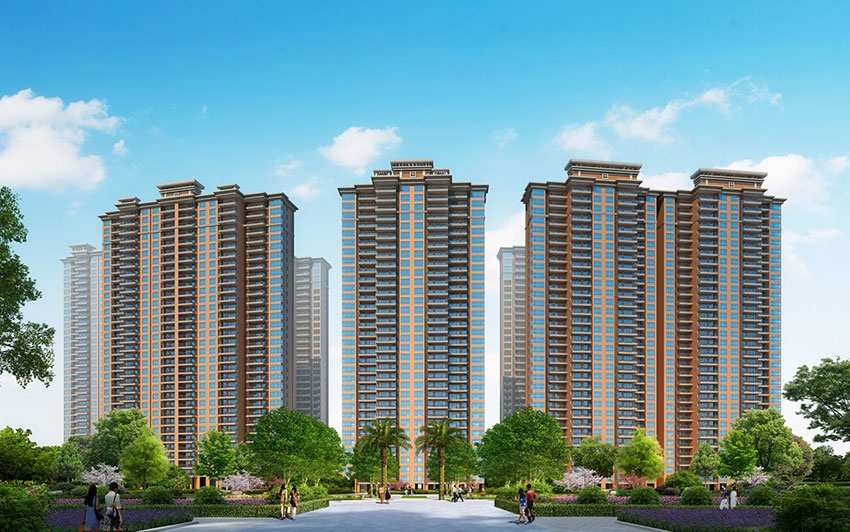 蒸湘区国贸前海湾效果图