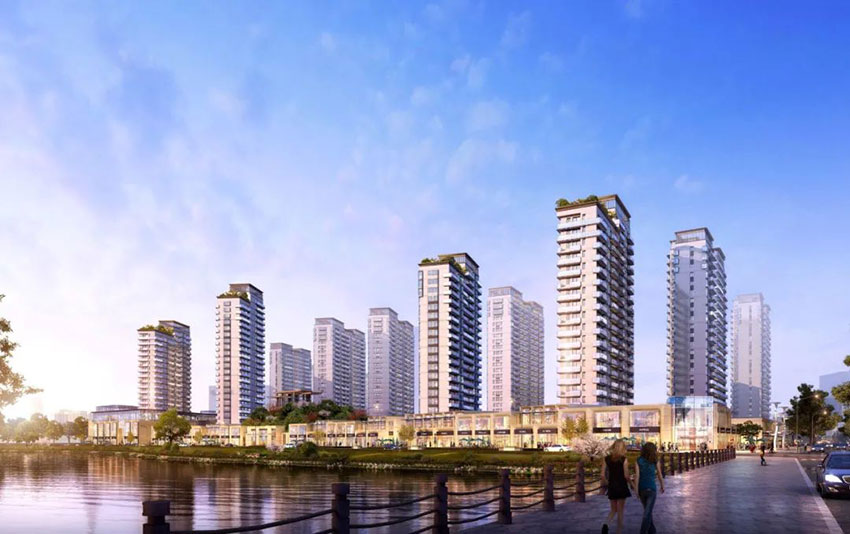 蒸湘区高新现代城效果图