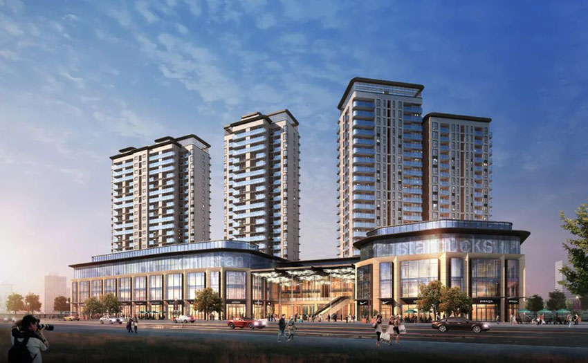 蒸湘区高新现代城配套图