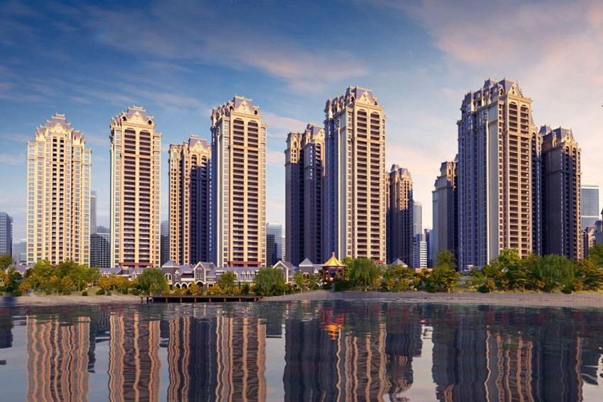 蒸湘区星美新外滩效果图