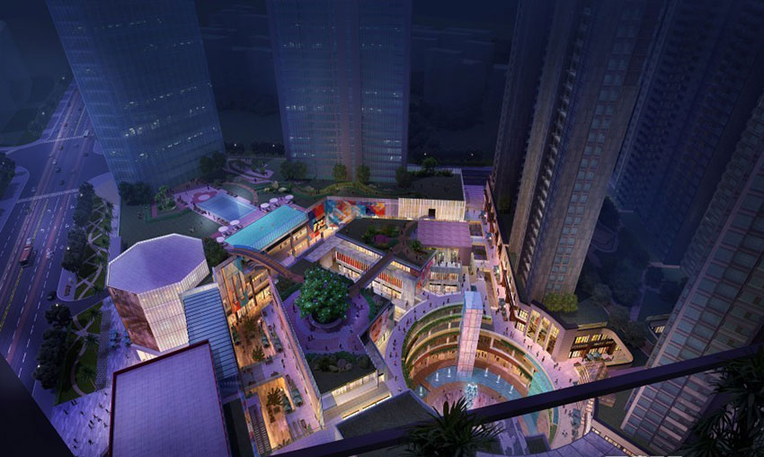 蒸湘区金钟大雁城效果图