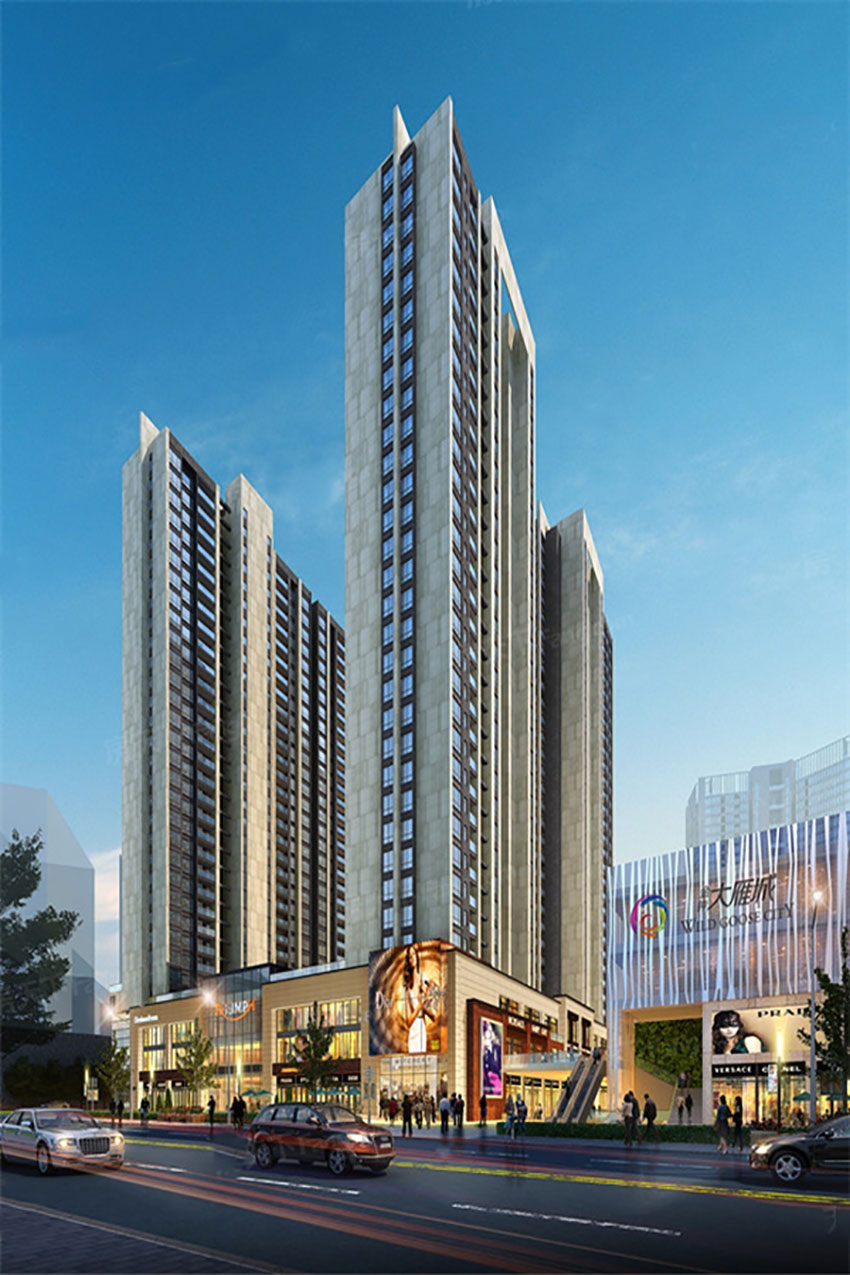 蒸湘区金钟大雁城样板间