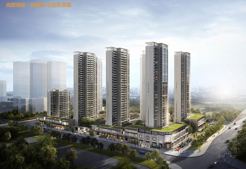 蒸湘区弘阳昕悦府效果图
