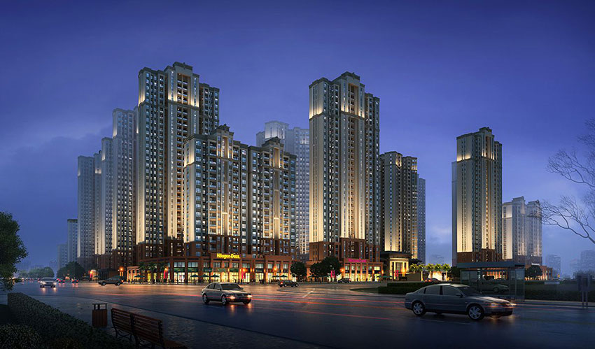 蒸湘区天酬九里晴川效果图