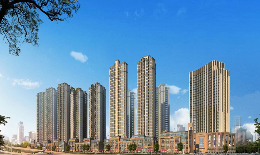 蒸湘区创发城1938实景图